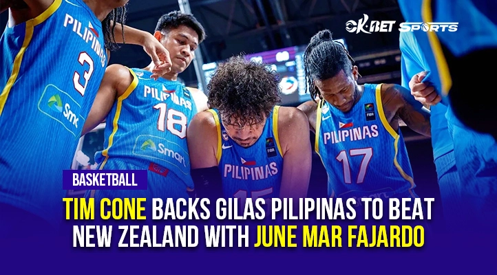 Tim Cone Confident in Gilas Pilipinas’ Chances Against New Zealand