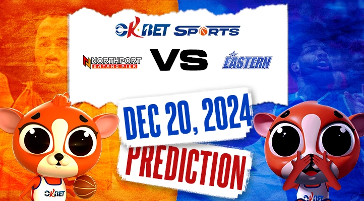 northport batang pier vs eastern prediction dec 20 2024