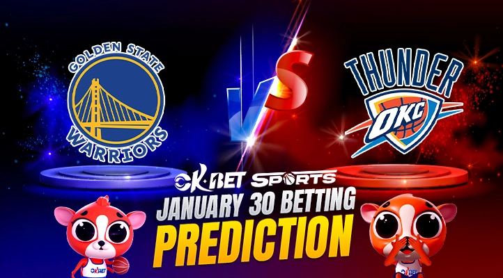 okc thunder vs golden state warriors betting prediction and odds a logo of 2 nba teams